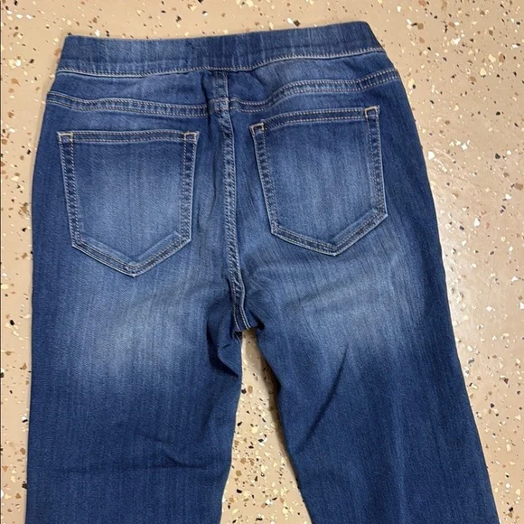 Women's Blue Flared Jeans - Picture 8 of 8